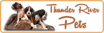 Thunder River Pets Missouri Quality Breeds logo